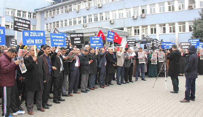 14 aralık operasyonuna protesto