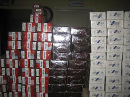 250 bin paket kaçak sigara