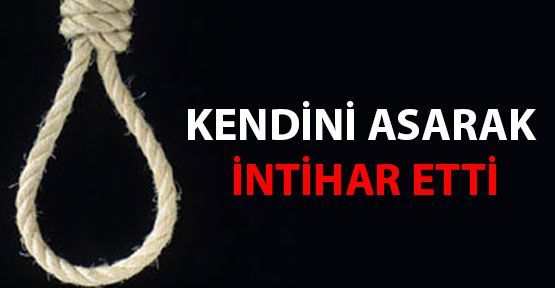 3 çocuk babası kendini asarak intihar etti