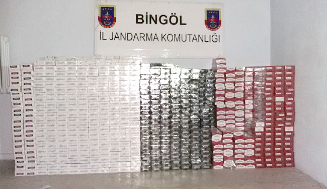 51 bin paket kaçak sigara yakalandı