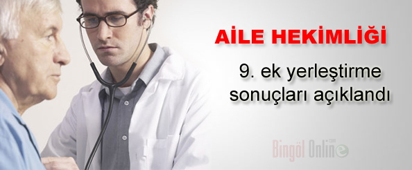 9. ek yerleştirme sonuçları açıklandı