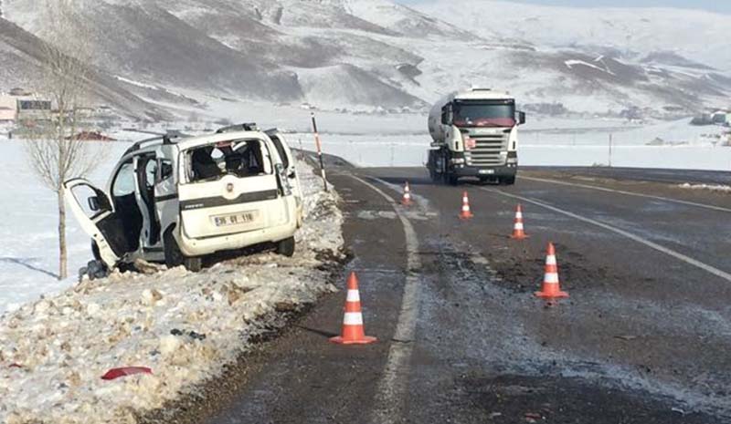 Trafik Kazası: 4 yaralı