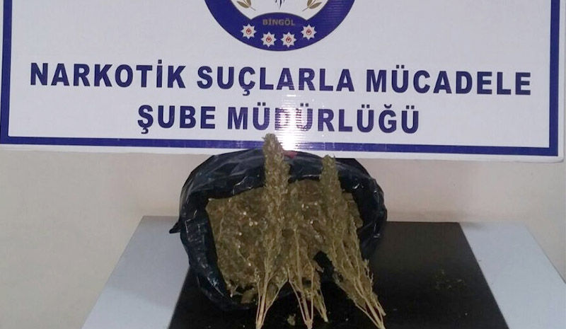 2 kilo uyuşturucu ele geçirildi