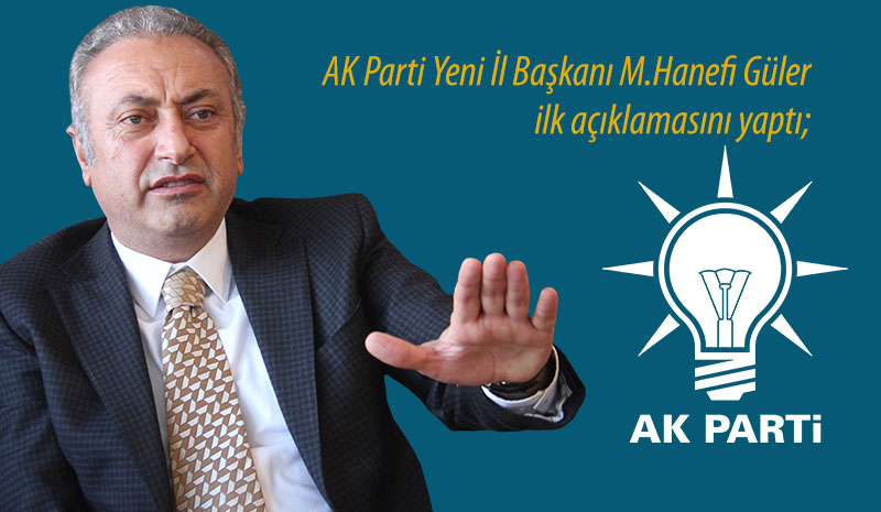 Yeni başkan Güler`den ilk açıklama