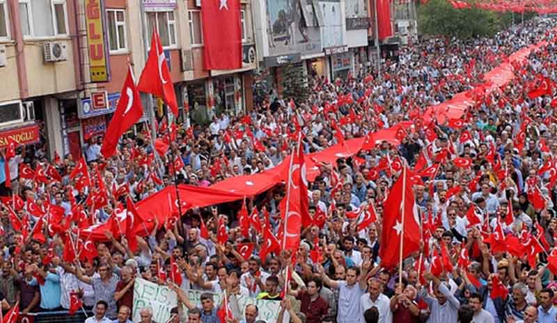 Miting alanları belirlendi