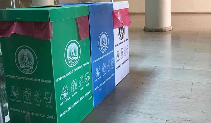 Belediyeden geri dönüşüm hamlesi