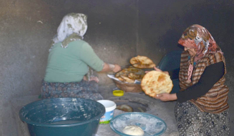 Tandır ekmeğine büyük ilgi