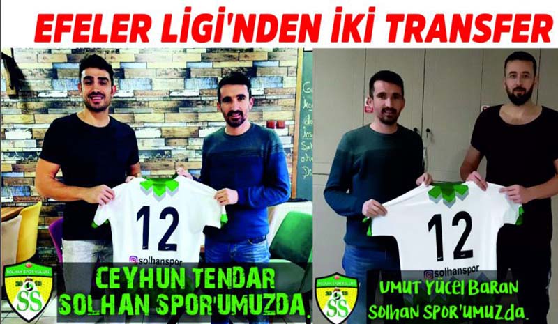 Efeler Ligi`nden iki transfer