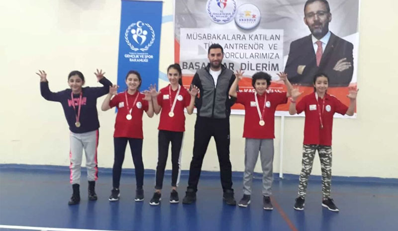 Badmintonda büyük başarı