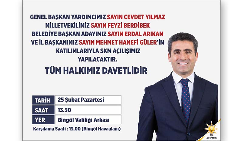 AK Parti`de SKM Açılışı