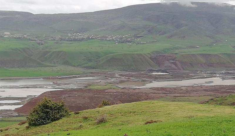 Çaytepe Ovası Sular Altında Kaldı