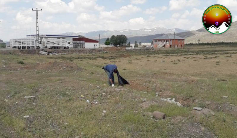 Karlıova Belediyesinden Temizlik Seferberliği