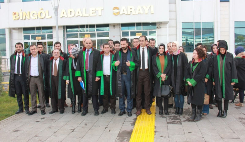 Bingöl Barosu: Türkiye Yargısı ağır darbe almıştır