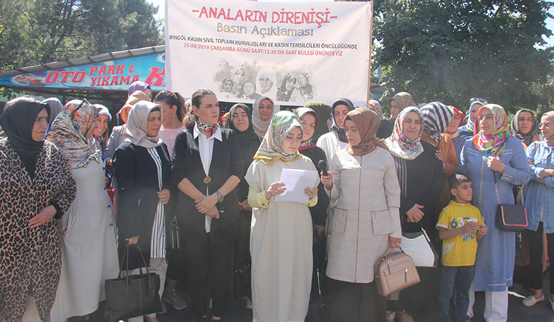 Diyarbakır`daki annelere destek!