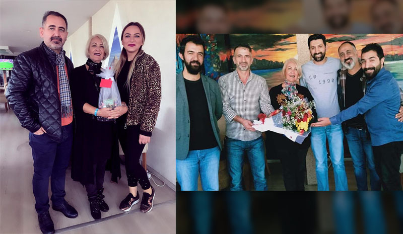 Gazeteciler, Karaaslan`ın öğretmenler gününü kutladı