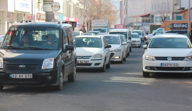 Araç sayısı 17 bin 271 oldu