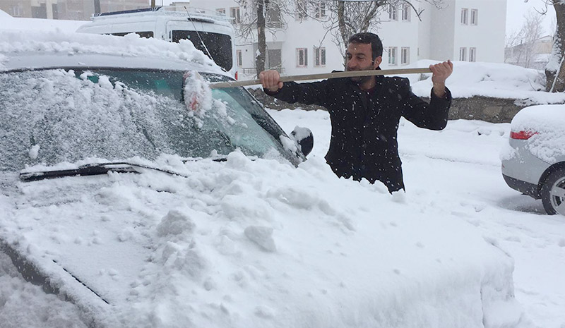 `Kar geldi, çilemiz başladı`