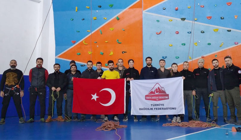 Spor tırmanışları temel seviye eğitimleri başladı