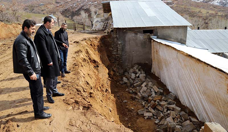 Bahadır, incelemelerde bulundu