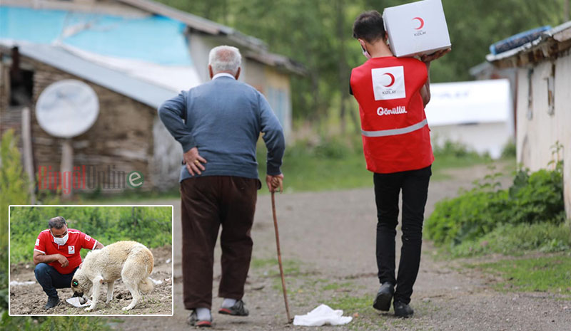 Türk Kızılay`ı Bingöl`de de görevde