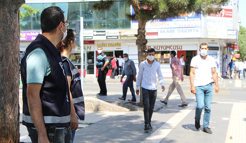 Maske zorunluluğu süreci başladı