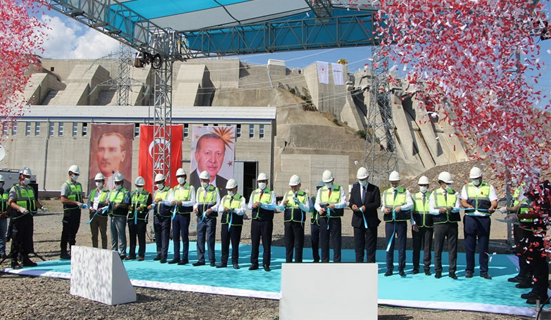 Yukarı ve Aşağı Kaleköy barajları törenle açıldı