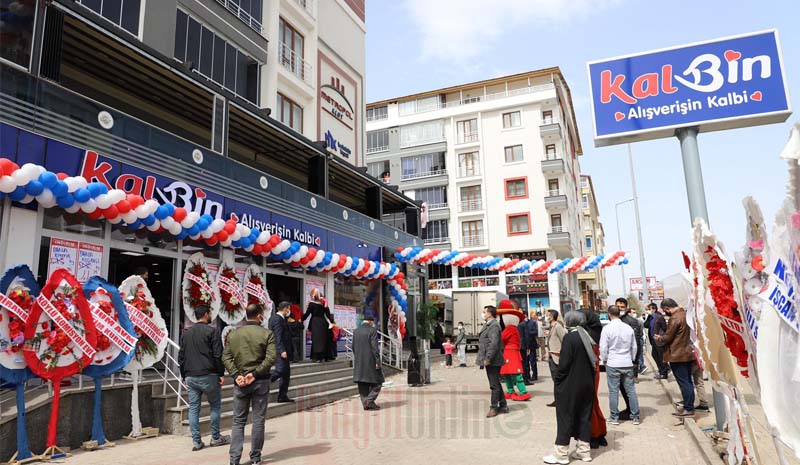 Kalbin Market 4. Şubesini açtı