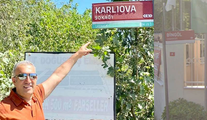 İstanbul`da Bingöl ve Karlıova adını taşıyan sokaklar
