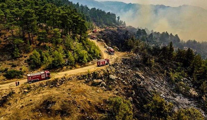 Yangınlar 10 gün sonra kontrol altına alındı