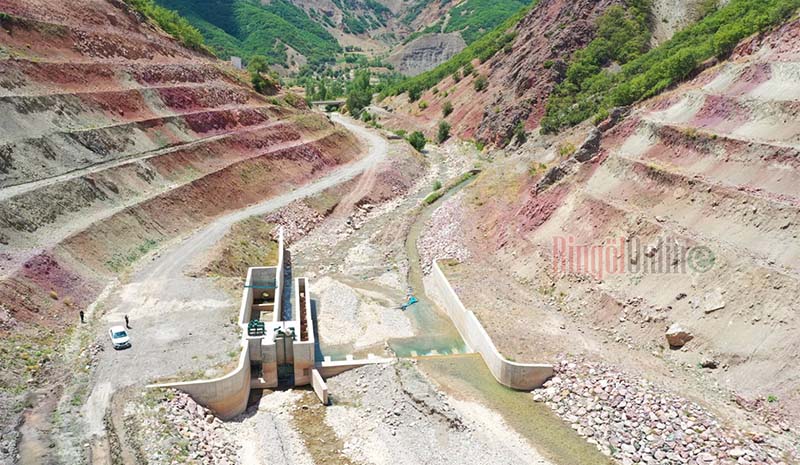 Yedisu Regülatörü yılsonuna kadar tamamlanacak