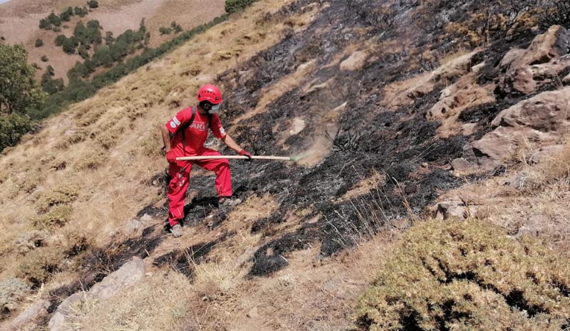 AKUT, yangınlarda ekiplere destek verdi