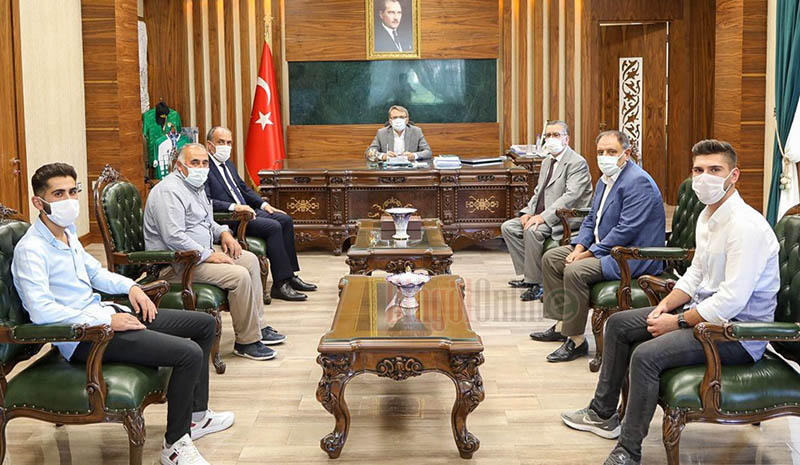 Bingöl Valisi`ne Ahilik Haftası ziyareti