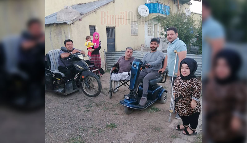 Engelli bireye tekerlekli Scooter hediye edildi