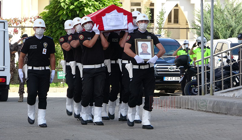 Hayatını Kaybeden Polis Memuru Memleketine Uğurlandı