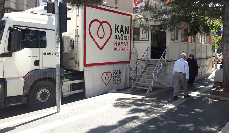 Kızılay Kan Bağış Tırı Hafta sonu Bingöl`e gelecek