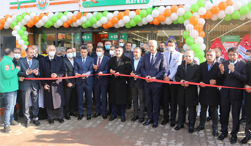 TKK Market`in 574`üncü şubesi Bingöl`de açıldı