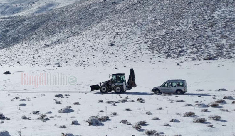 Mahsur kalan ailenin imdadına belediye yetişti