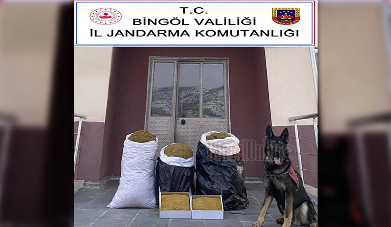 `Yaba` kokladı, 75 kilo kıyılmış tütün ele geçirildi