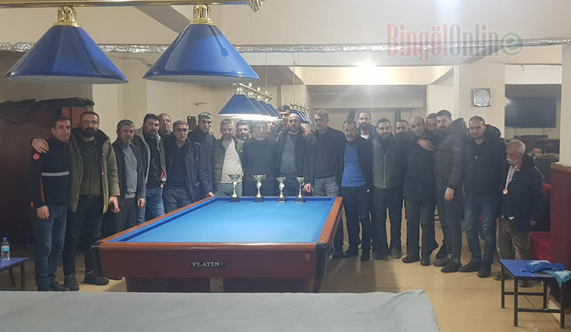 Bilardo Turnuvası Sona Erdi