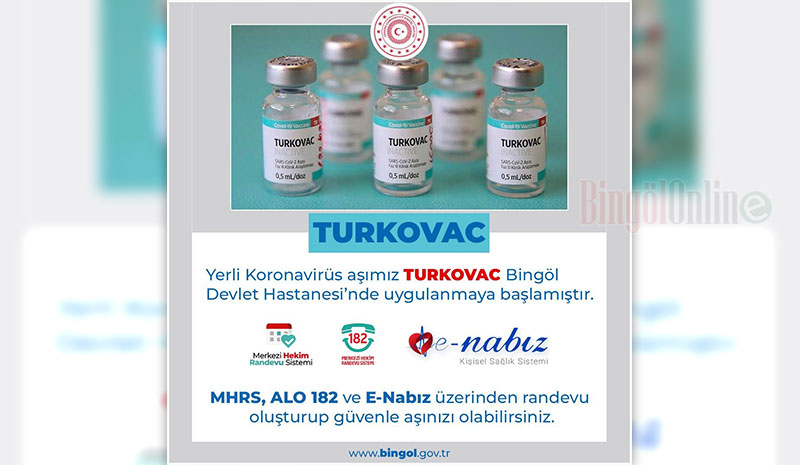 Turkovac Aşısı Uygulanmaya Başladı