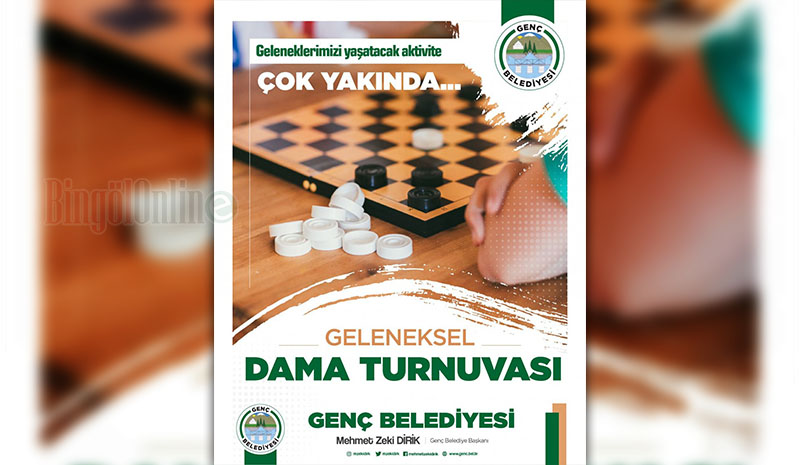 Dama turnuvası yapılacak!