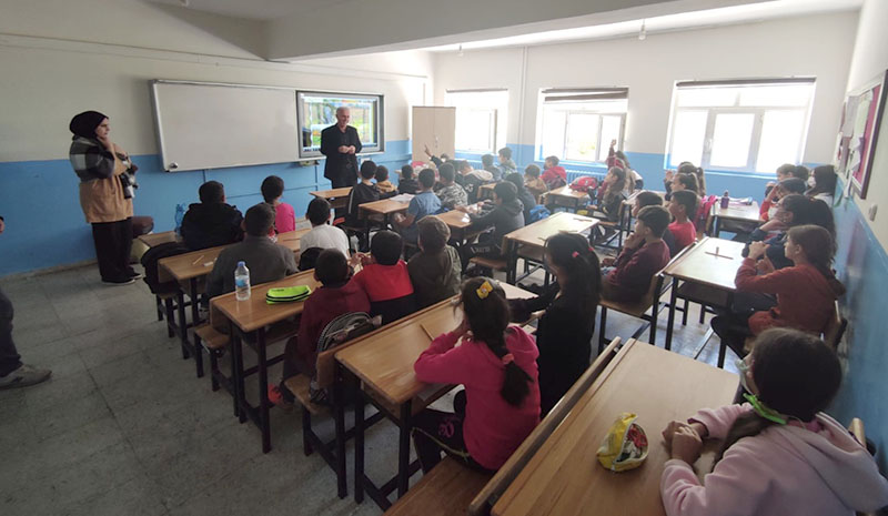 Öğrencilere `Tabiat ve Biyolojik Çeşitliliğin Korunması` eğitimi verildi