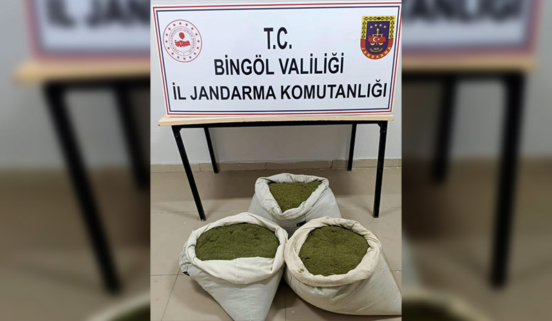 30 kilogram esrar ele geçirildi