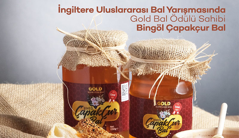 Bingöl Balına `Gold Bal` ödülü