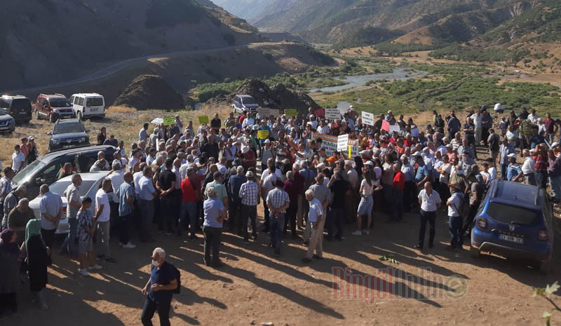 Maden ocağı projesi protesto edildi