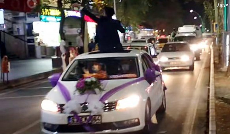Düğün konvoyları çileden çıkarttı!