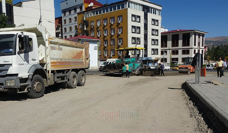 Bingöl Belediyesi, üstyapı çalışmalarına hız verdi