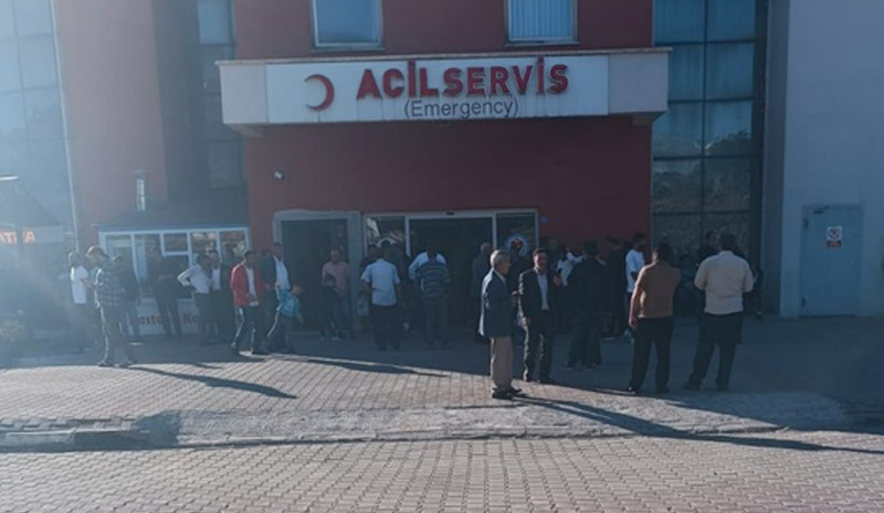 Ceviz silkelerken canından oldu