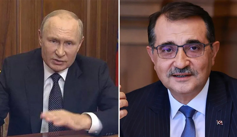 Putin`in `Türkiye`de doğal gaz merkez kurulabiliriz` önerise yanıt