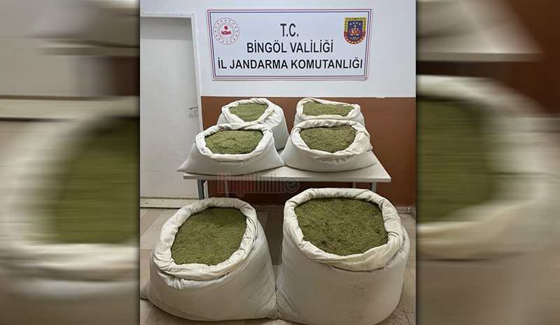 166 kilo esrar ele geçirildi